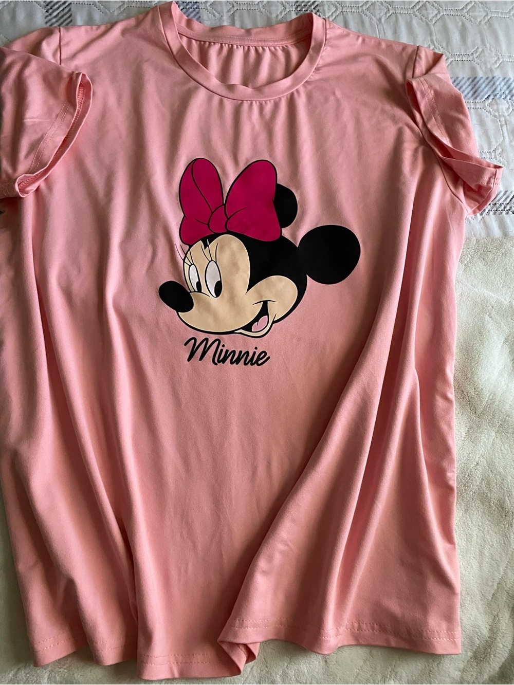 Disney Pink Minnie Mouse Graphic Tee
